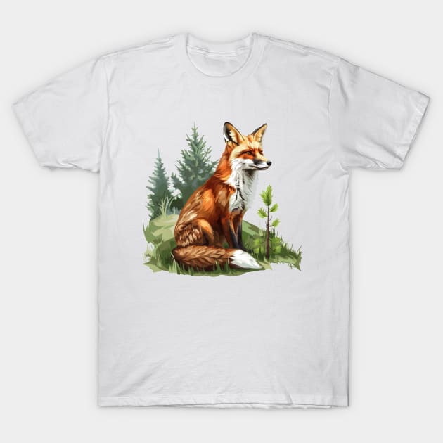 Fox Lovers T-Shirt by zooleisurelife